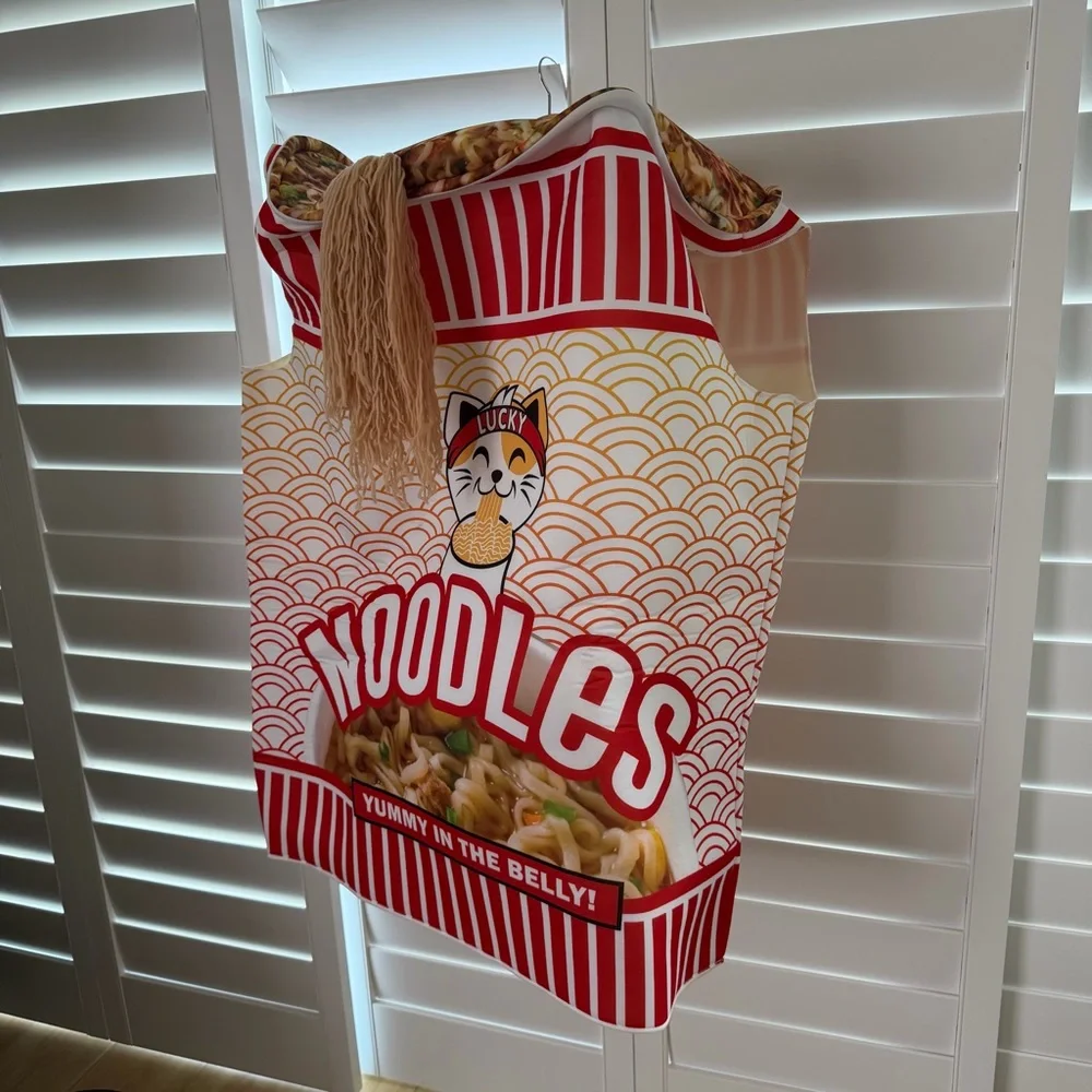 Spirit Halloween Adult Lucky Noodles Costume - Picture 6 of 10
